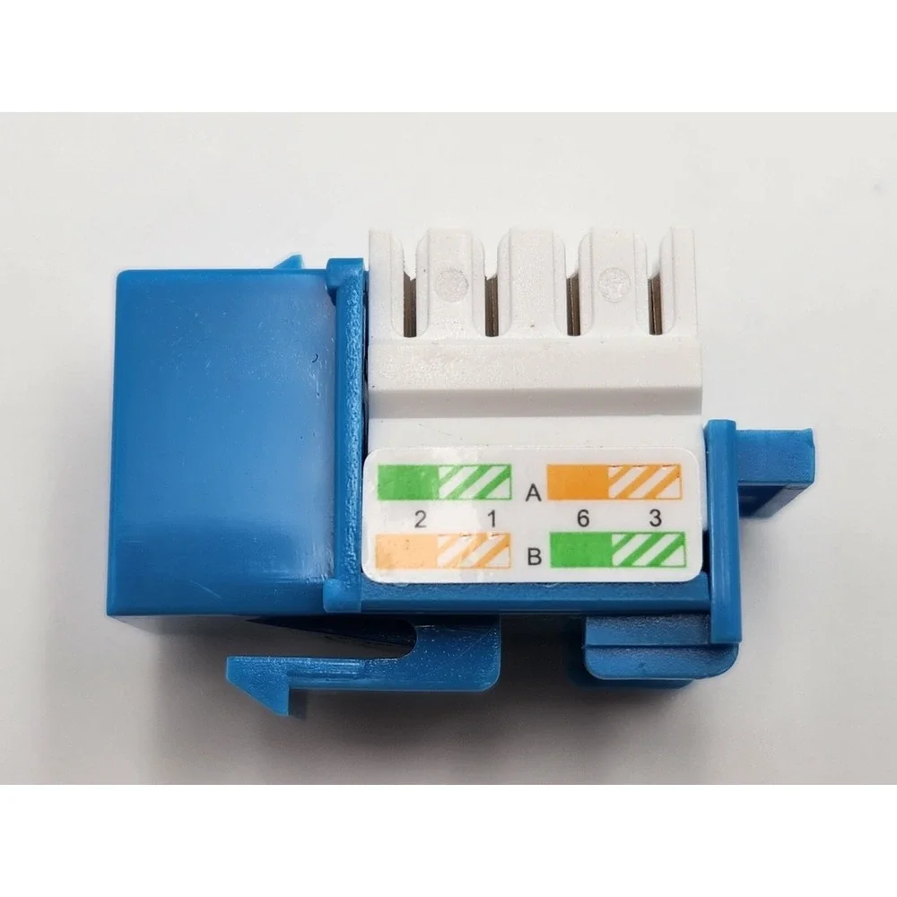 iwillink 10Gbps Cat6 Keystone‎ Jacks Pack of 50 - See Pics For Specs